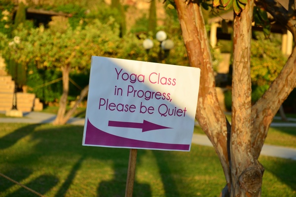 Yoga Class at Edde Sands